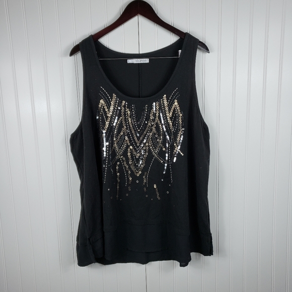 Maurices Tops - 7/$20 MAURICES sequin details top size 3x